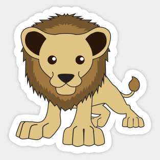 Lion Sticker